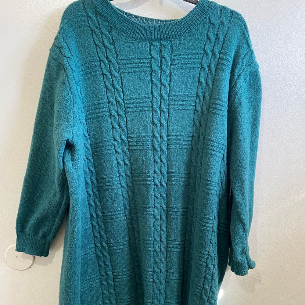 Knit dress sweater